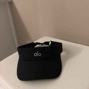 Alo Yoga womens black visor